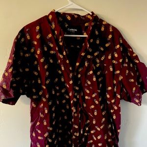 Carbon Brand Short Sleeve Aloha Shirt
